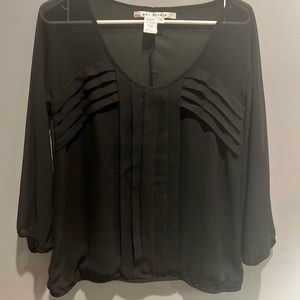 Max studio black blouse